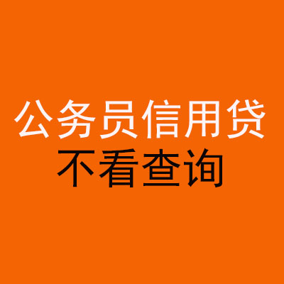 新城公务员信用贷款